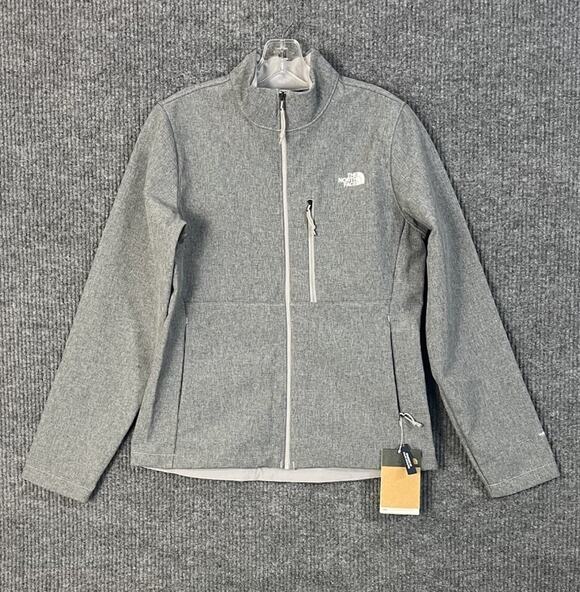 The North Face Jackets & Blazers - The North Face Apex Bionic 3 Jacket Womens Medium Gray Mock Neck Wind Wall